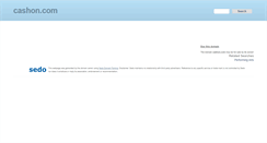 Desktop Screenshot of cashon.com
